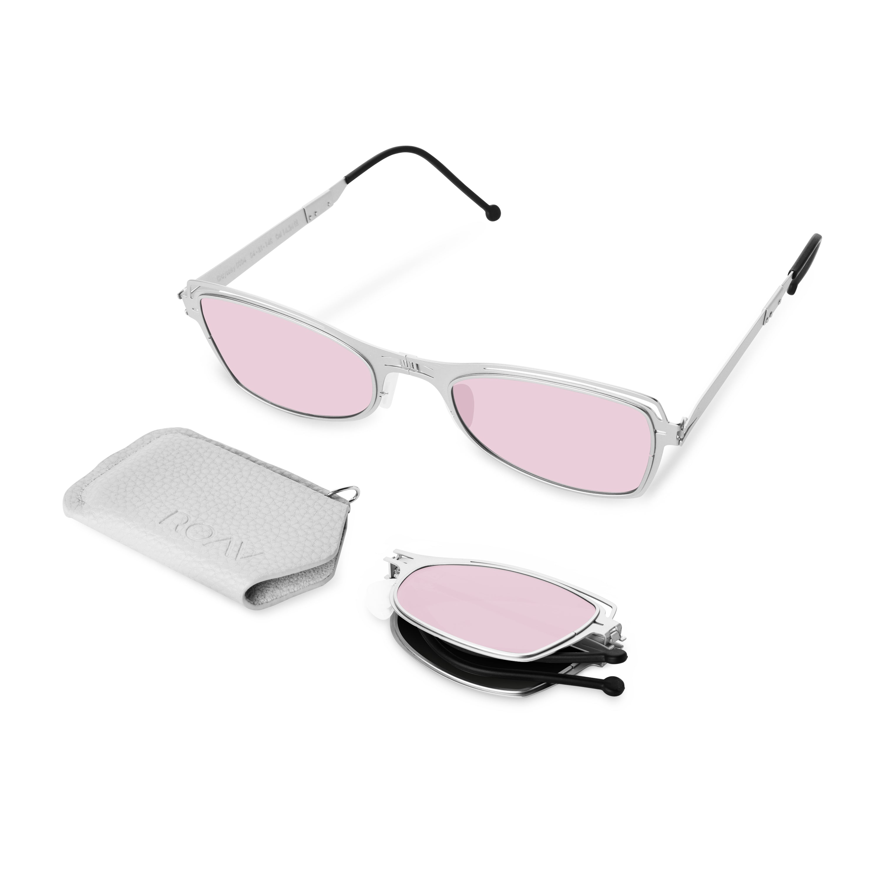 PENELOPE Steel | Light-Pink - ROAV Eyewear